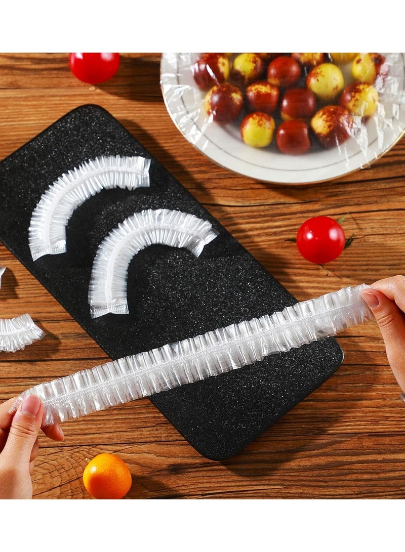 200 Reusable flexible transparent food covers + 20 piece of heat-insulating aluminum lids, For less than 0.50 cent keep food hot and fresh for Fruit ,Meals and Dishes - Image 3
